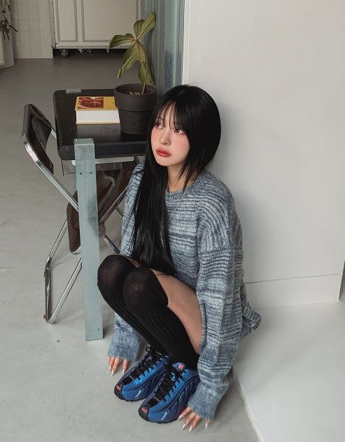 Soft Mix Stripe Knit