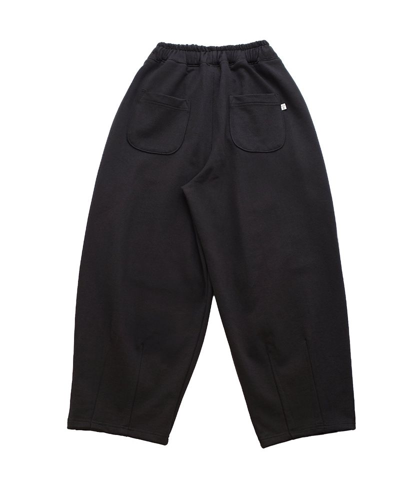CRANE EMB. H-T SWEAT PANTS (Black)