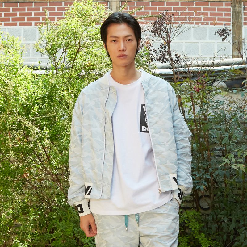 Camouflage Bomber Jacket