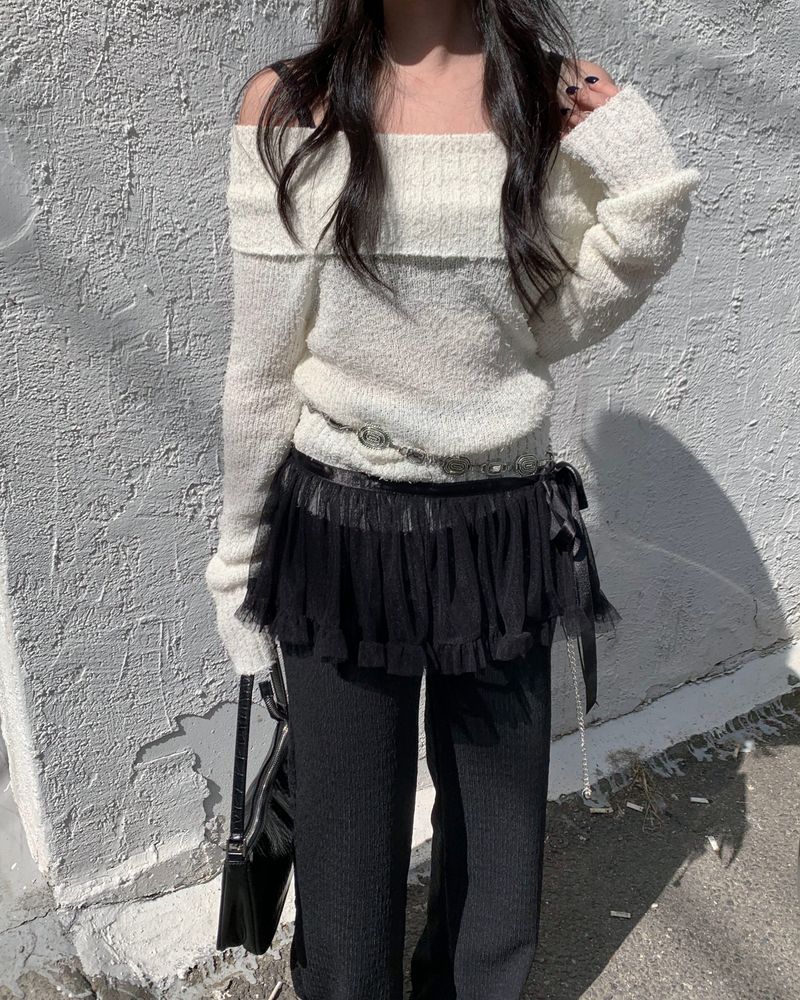 From skirt