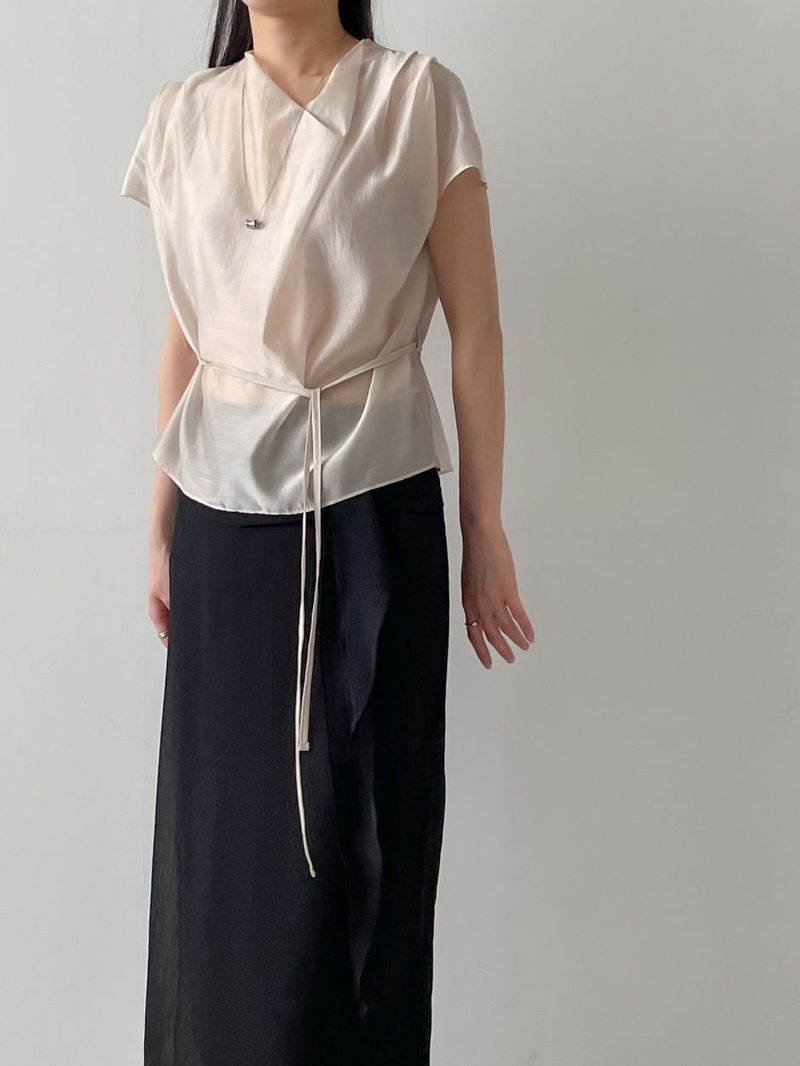 Rookie Chiffon Wrap Skirt