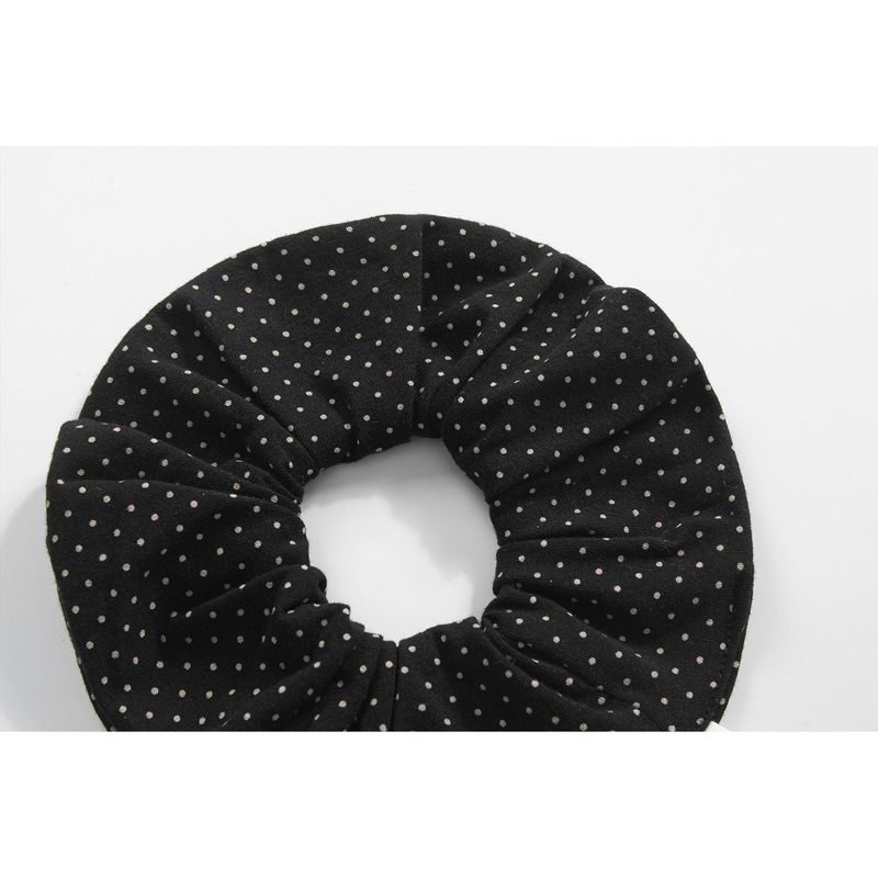DOT SCRUNCHY-BLACK