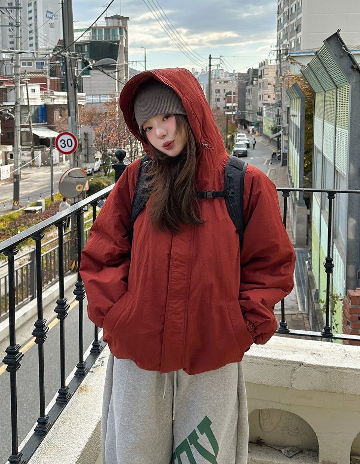 ULAN(ユレン)の「カリンバルーンキャップフードパディング(ジャケット/アウター)」