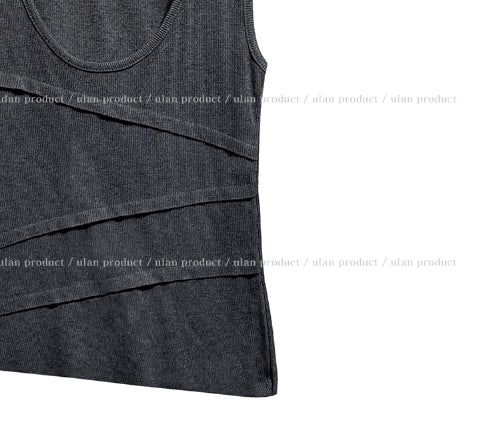 Kona cutting sleeveless bolero set