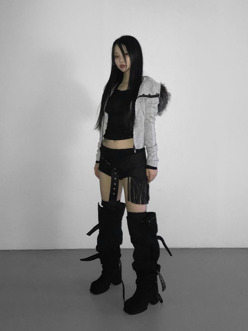  vintage p5 fur crop hz 