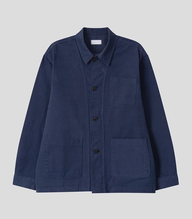 peach work jacket