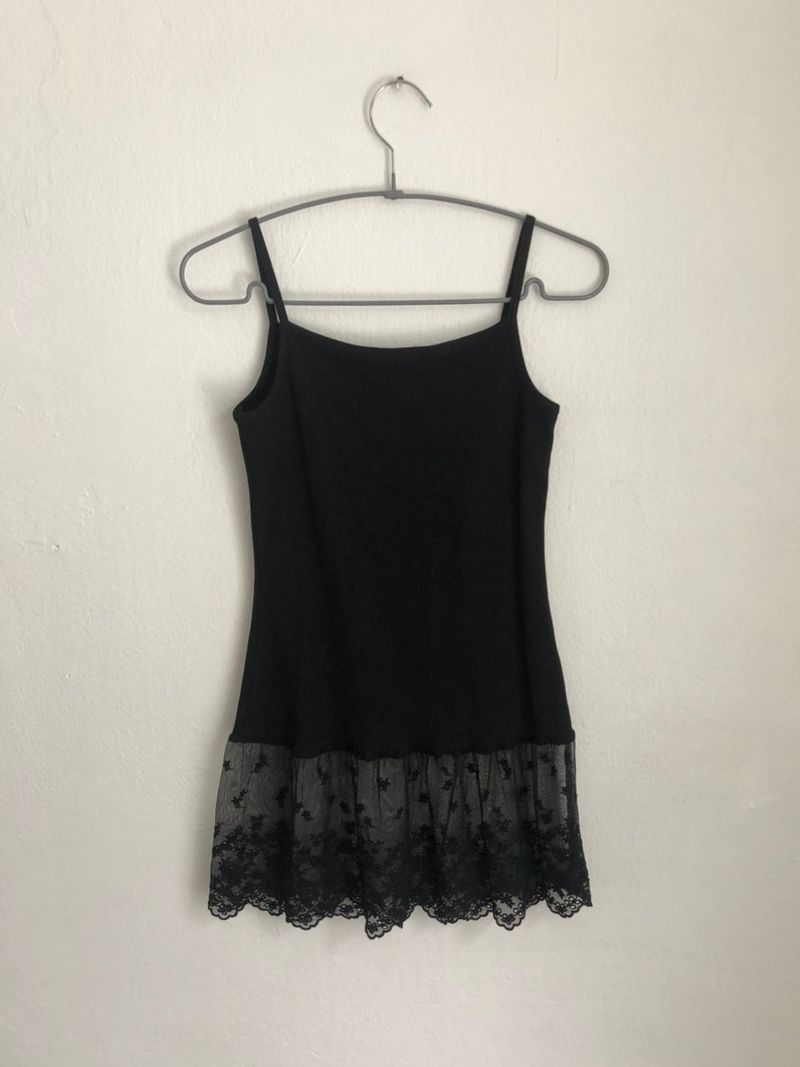 Long Lace Tank Top