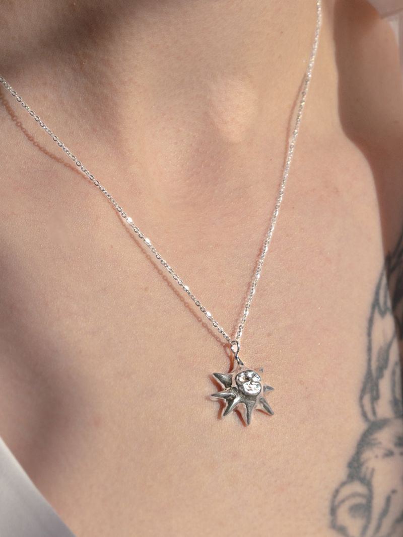 OVERGREY（オーバーグレイ）の「Baby Apollo Necklace - Silver（Accessories）」
