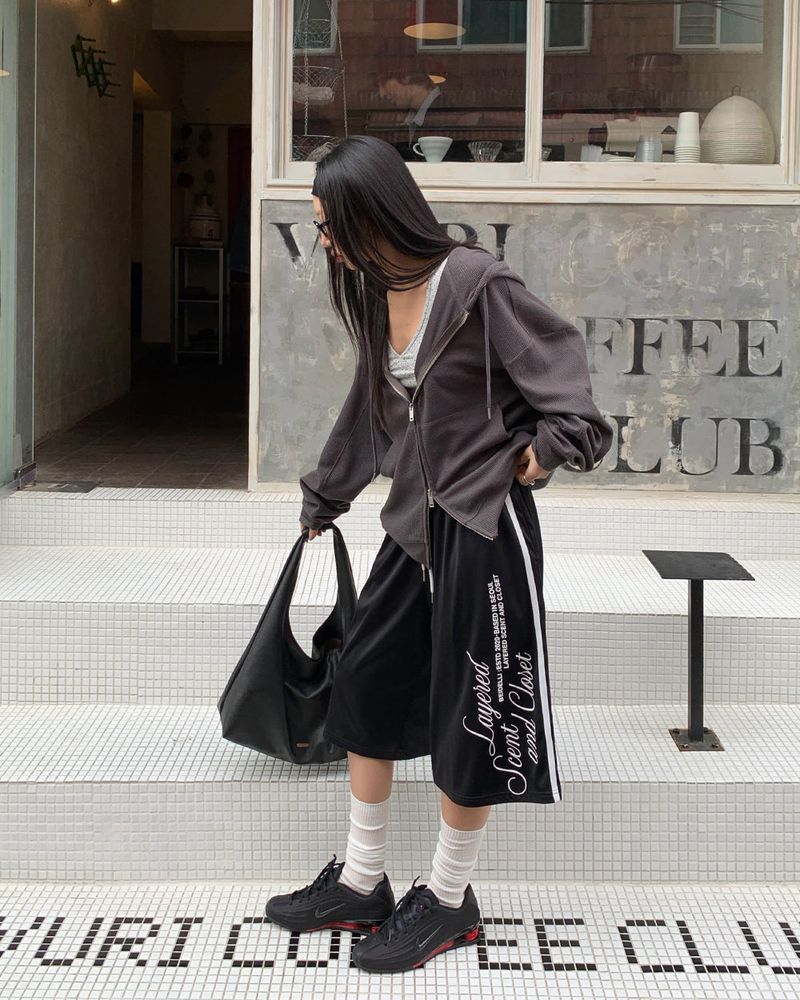 [ORIGINAL] Potion Lettering Nylon Track Pants