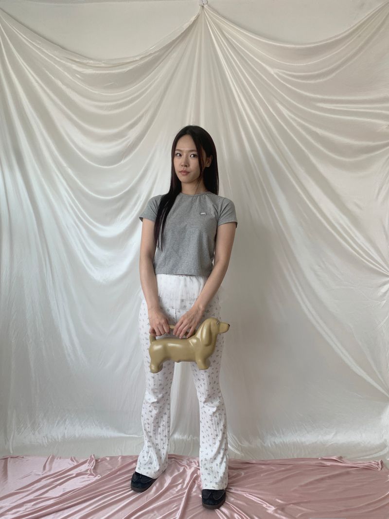 basics t-shirts-3type(white,gray,pink)
