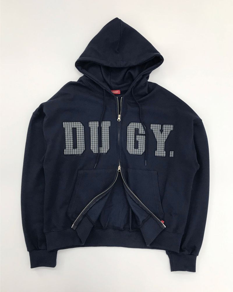 YWD DUGY HOODIE ZIP-UP