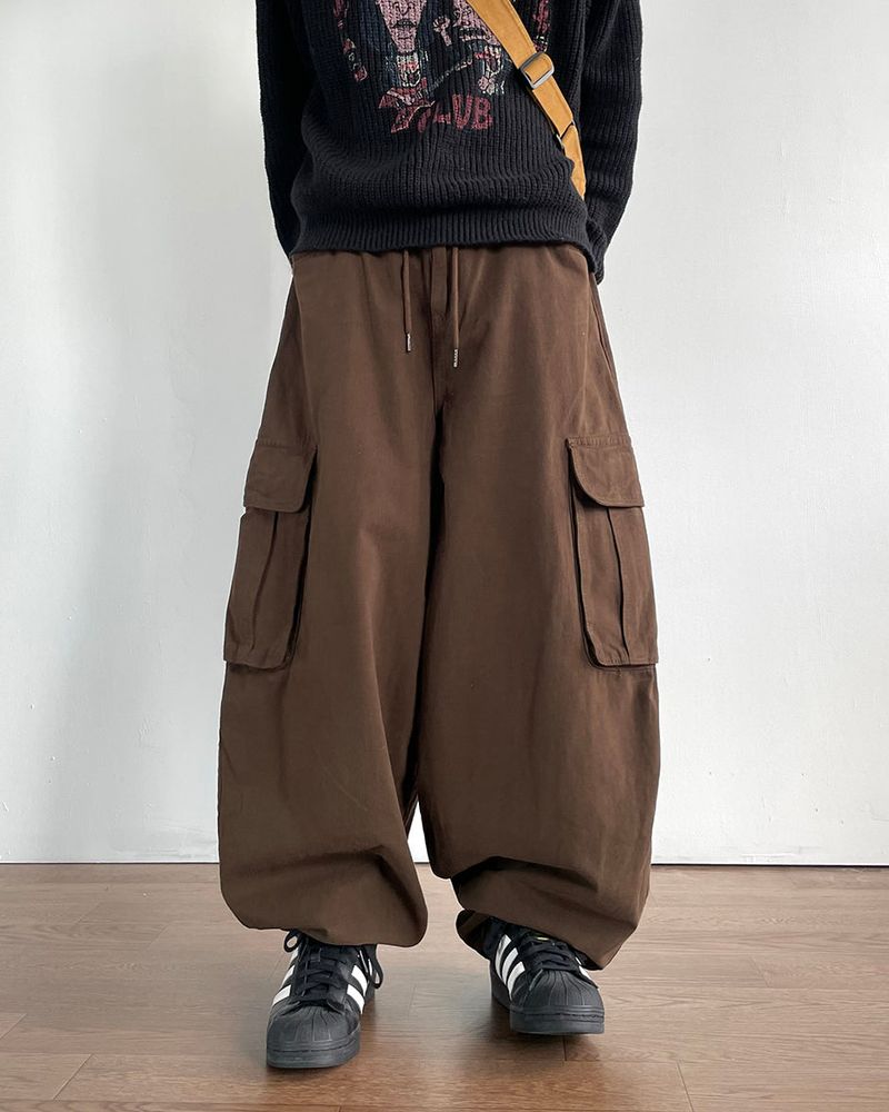 Hype Cargo Cotton Pants 3C