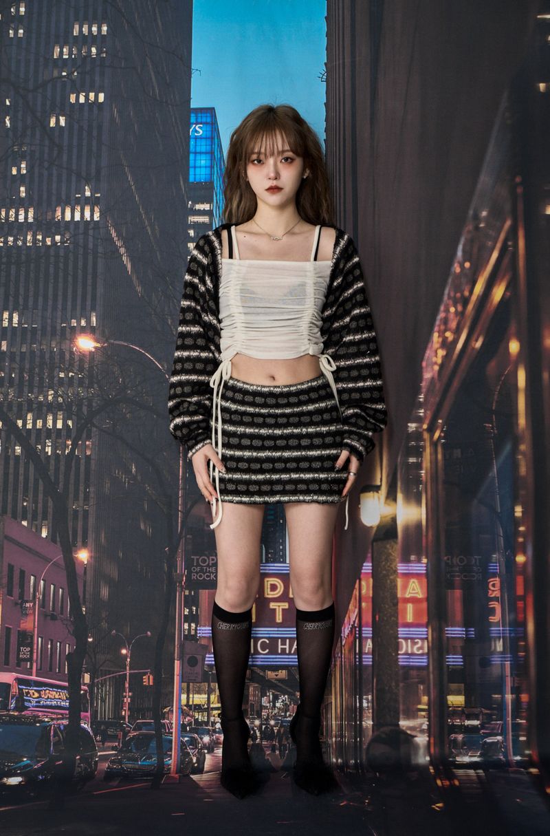 CROCHET KNIT SK (BLACK)