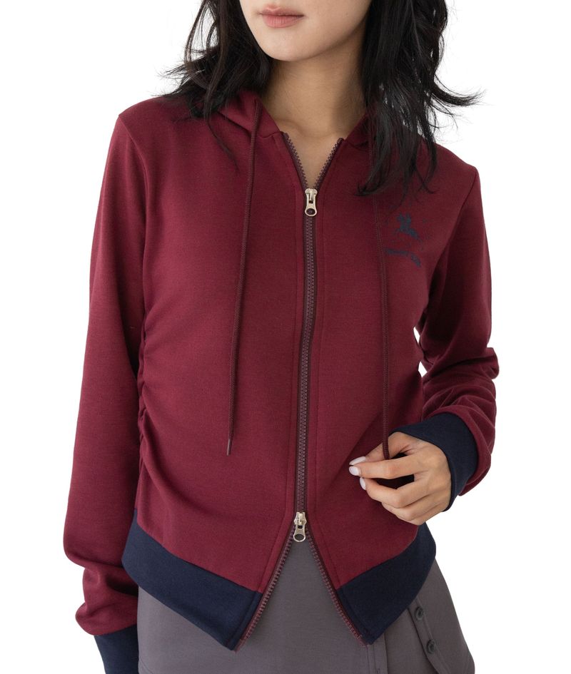 un:tyl（オンタイル）の「LD Slim Hood Zip-Up（Tops）」