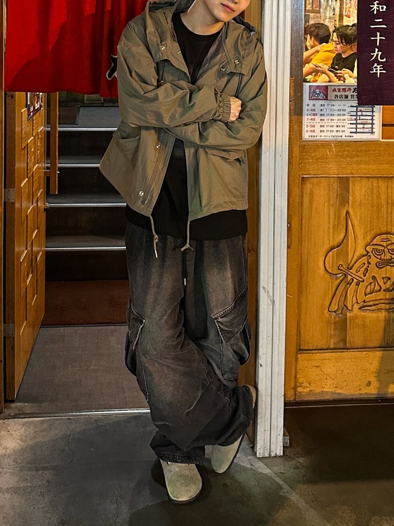Kaz Balloon hood Utility Jacket