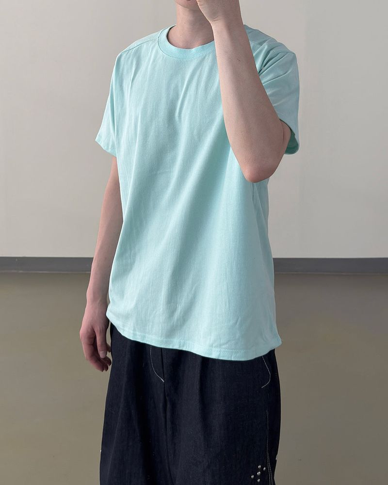 Nick Line Layered Short Sleeve T-Shirt