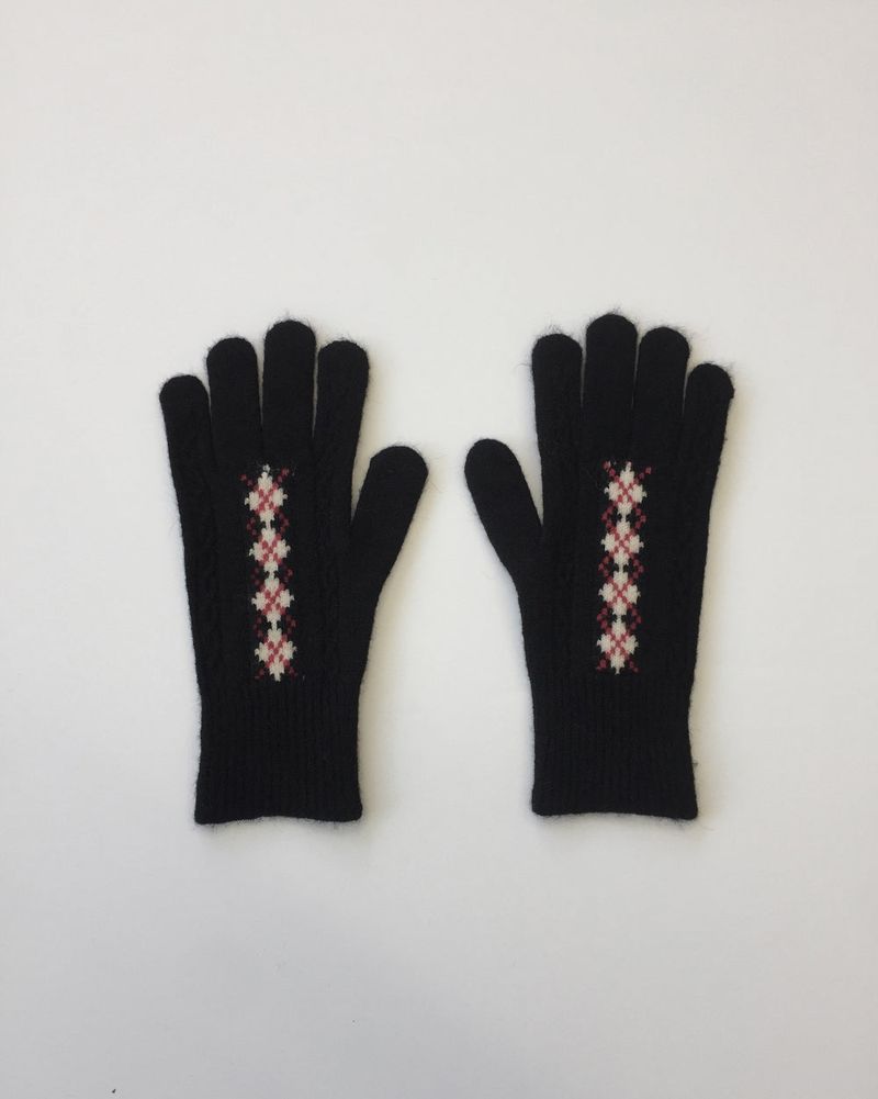 Lette Argyle Gloves (6 Colors)