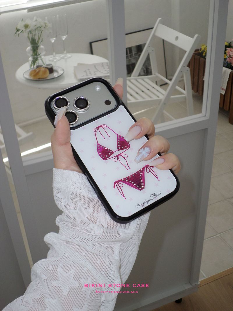 bikini stone case [pink]