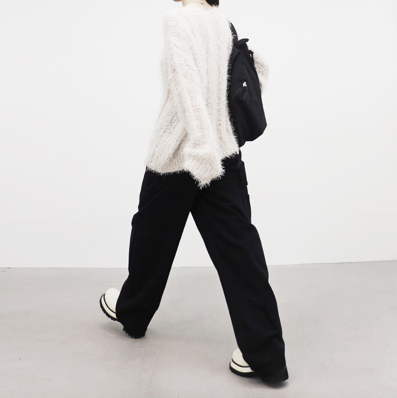 a miniature angora knitwear