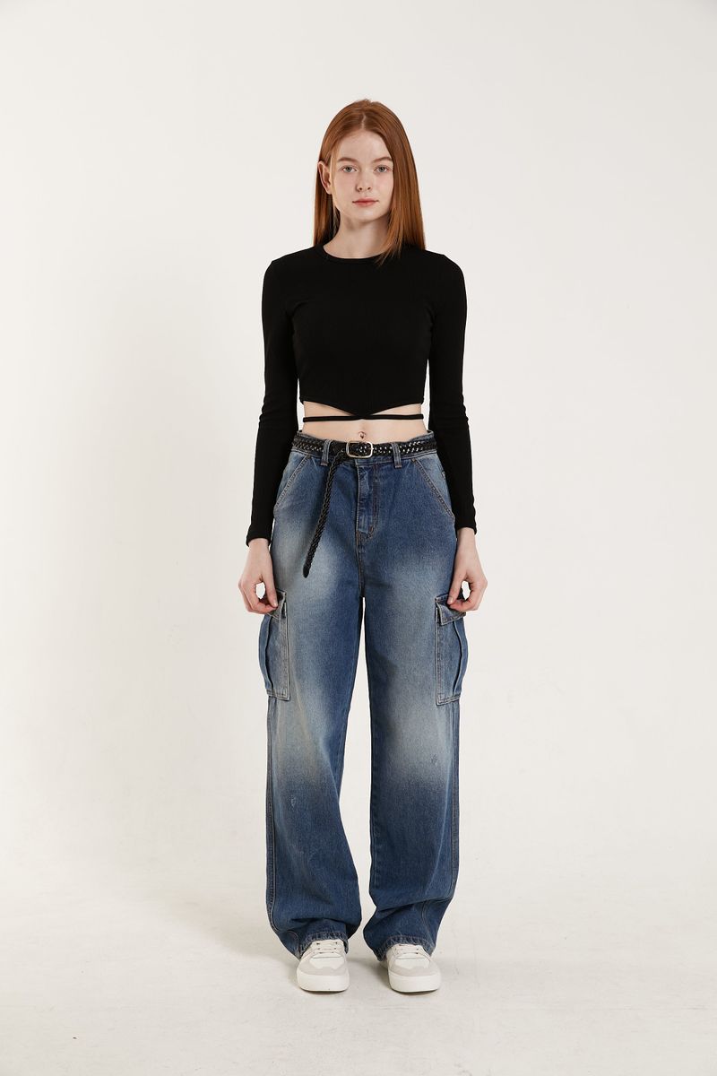 PINK PINEAPPLE（ピンクパイナップル）の「CARGO JEANS（Pants）」