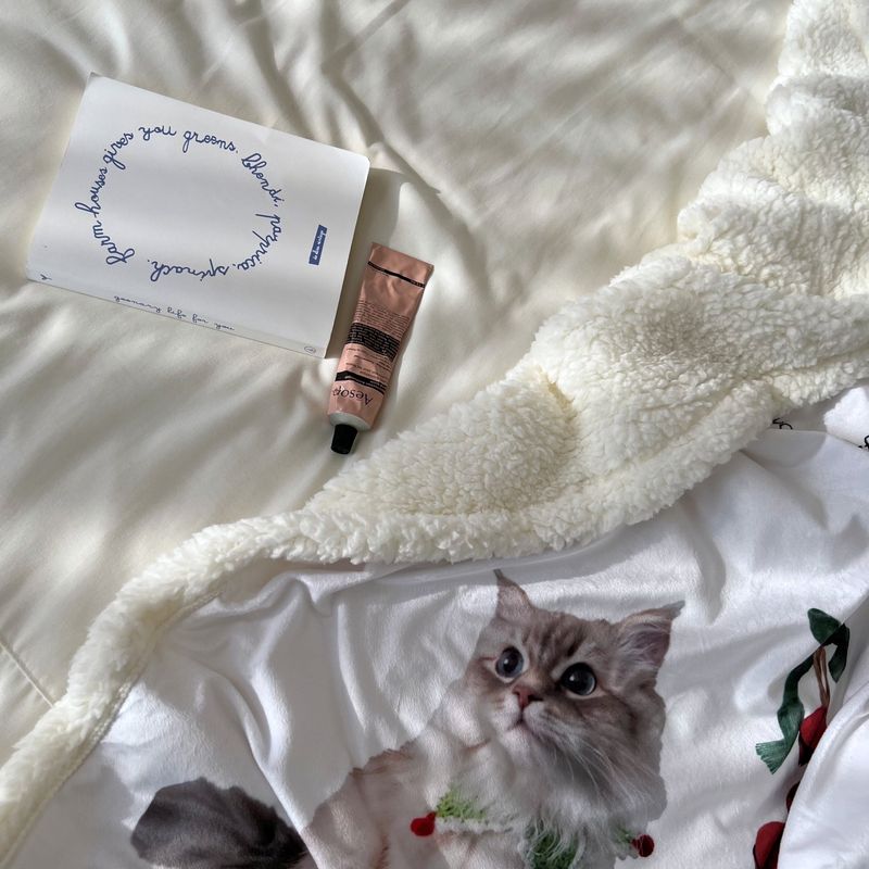 Fluffy Christmas Blanket - 100x150cm