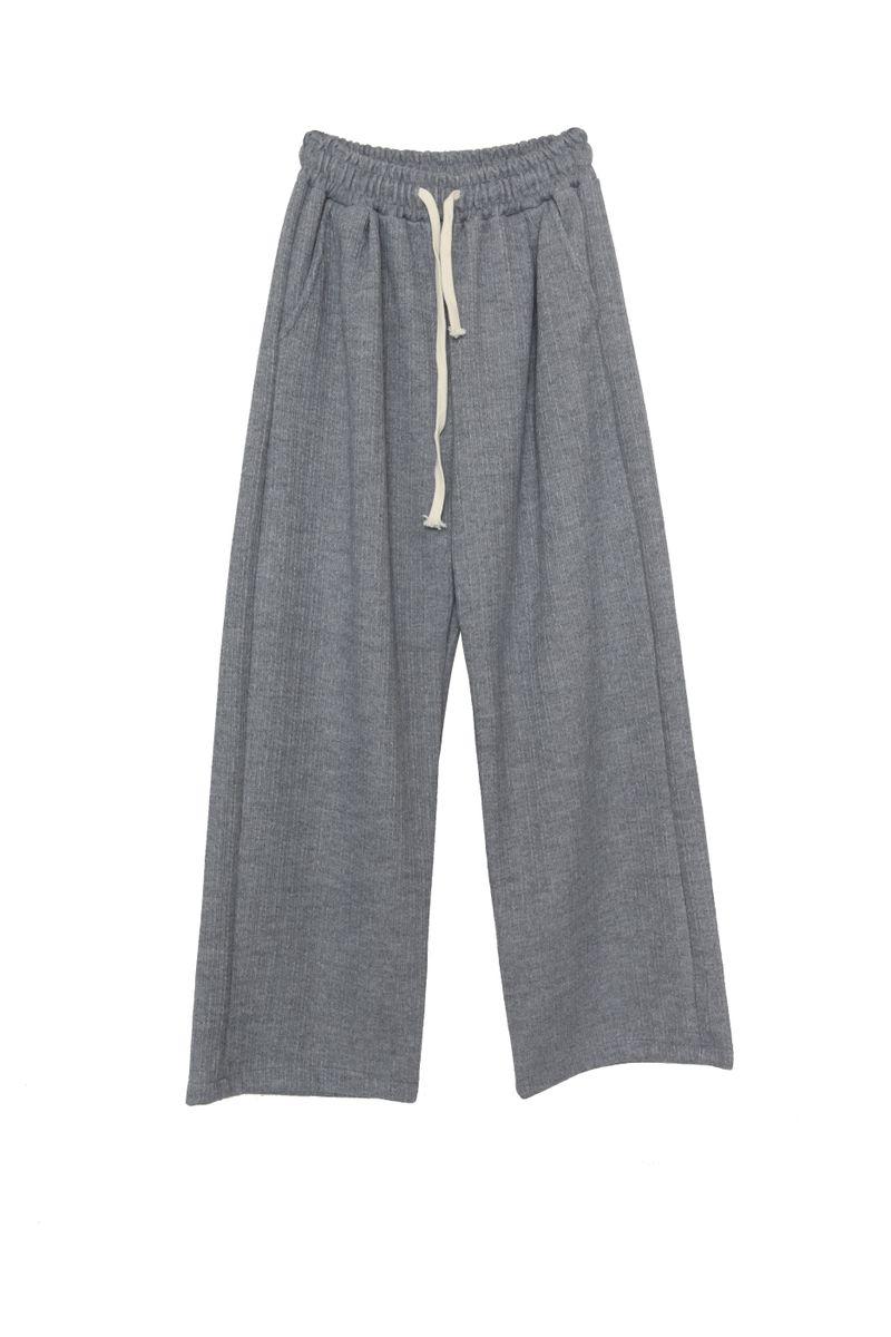 Napping scotch knit pants