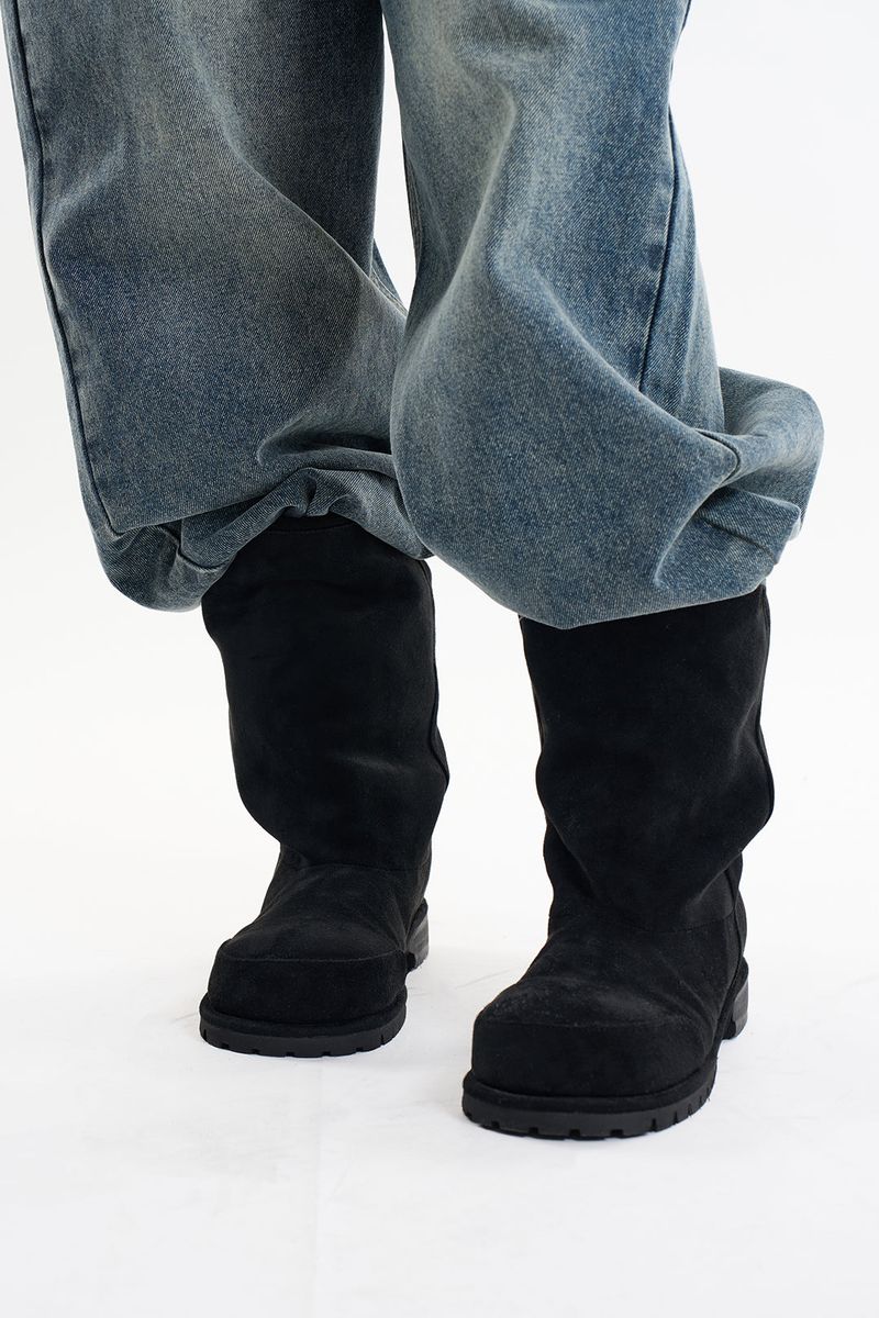 Faye suede fleece winter boots