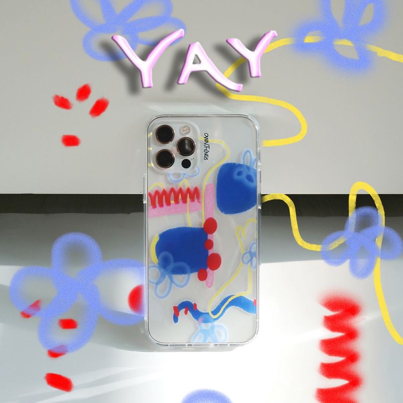 [MADE] YAY phone case (jelly hard)