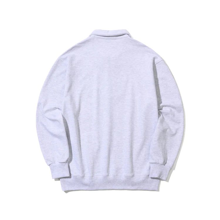 BSRBT HALF-ZIP COLLAR SWEATSHIRT