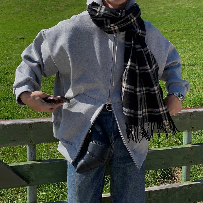 ASCLO(エジュクロ)の「ASCLO Solid Combi Hood Zip Up (4color)(Tops)」