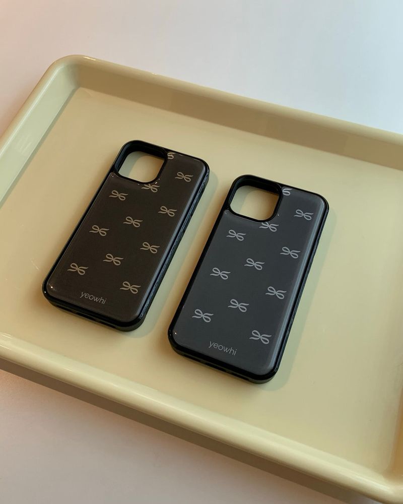 [MADE] mini logo epoxy bumper case_grey