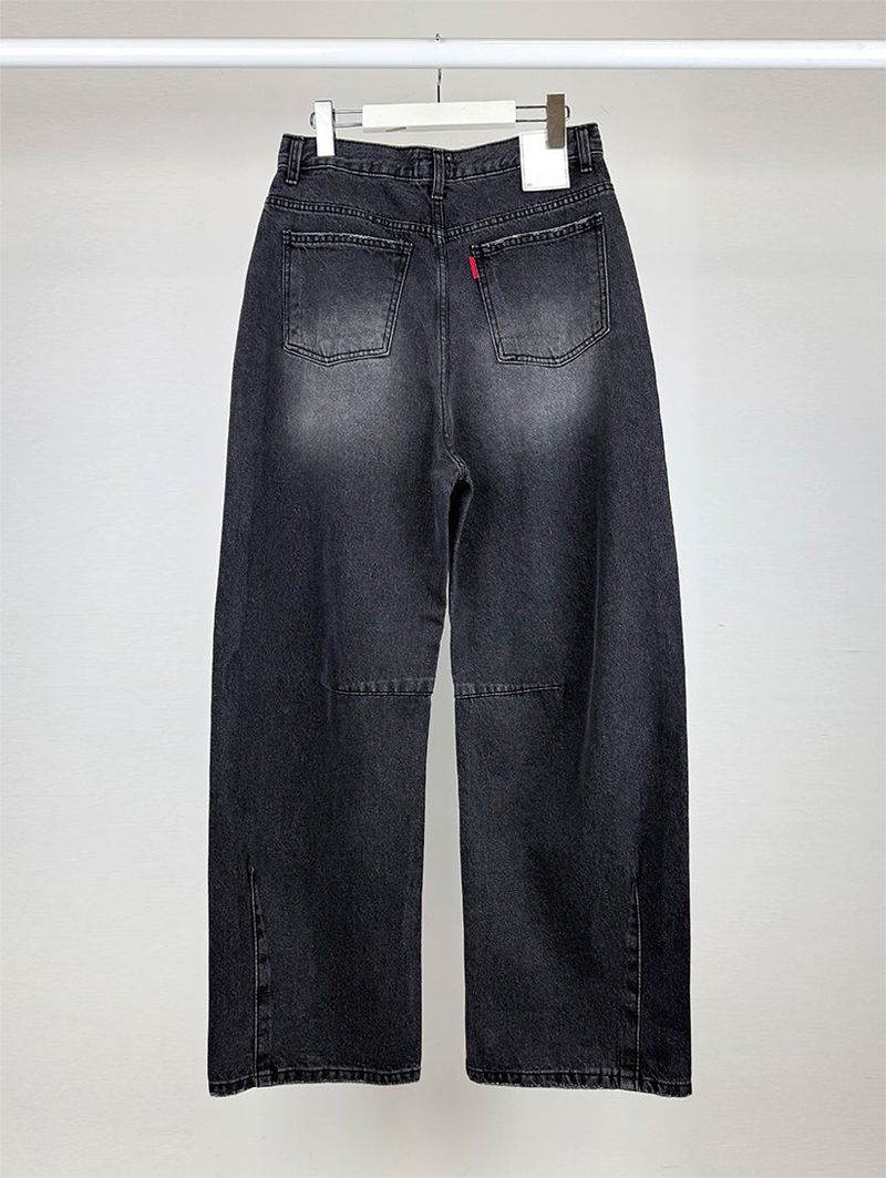 TUCK BALLOON JEANS (2C)