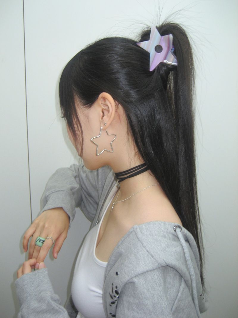 Shooting star hair pin (Pink)
