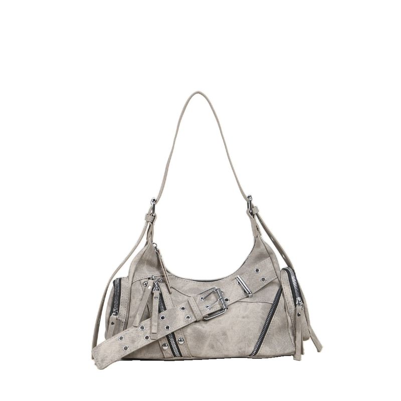 Avra Glossy Moto Bag
