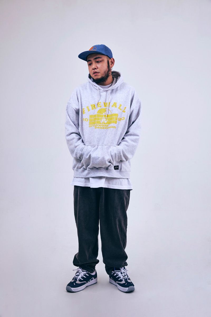 BC x OC HOODIE ASH