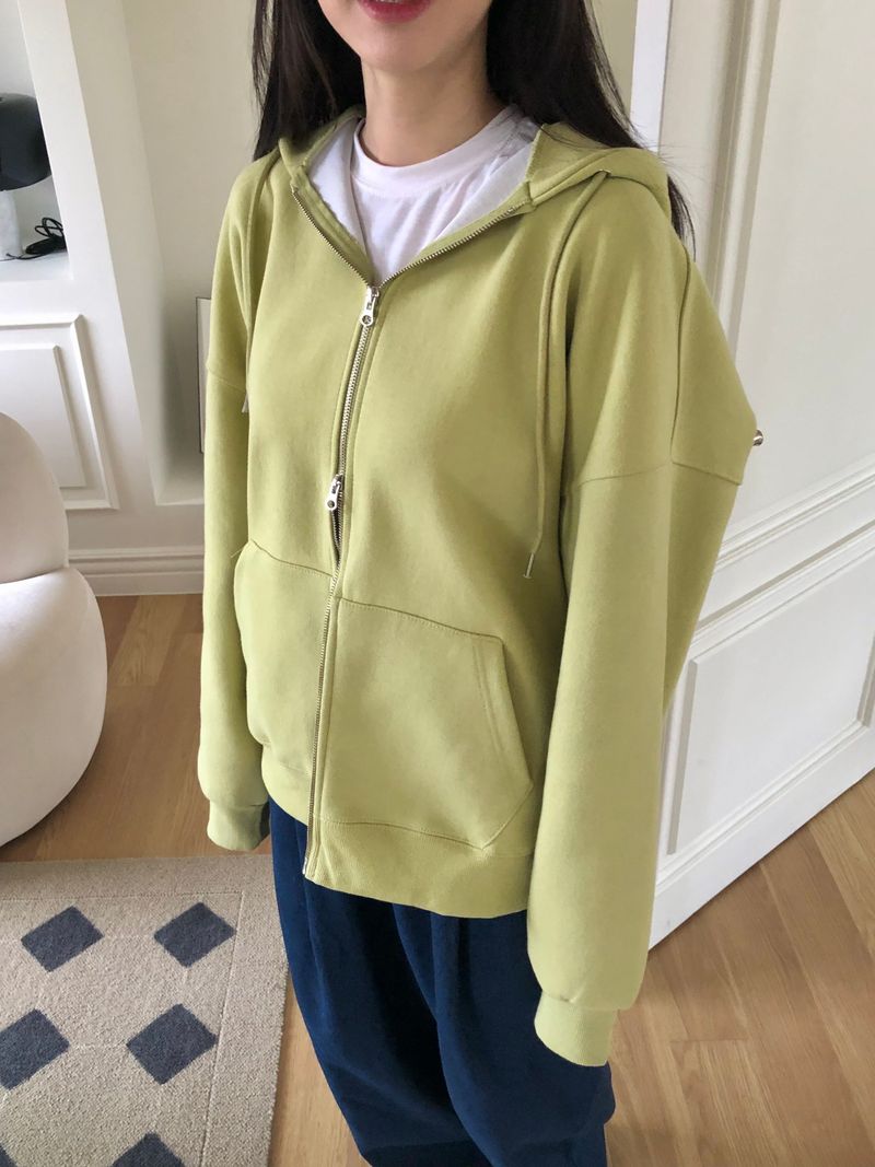 Skittles hood zip-up