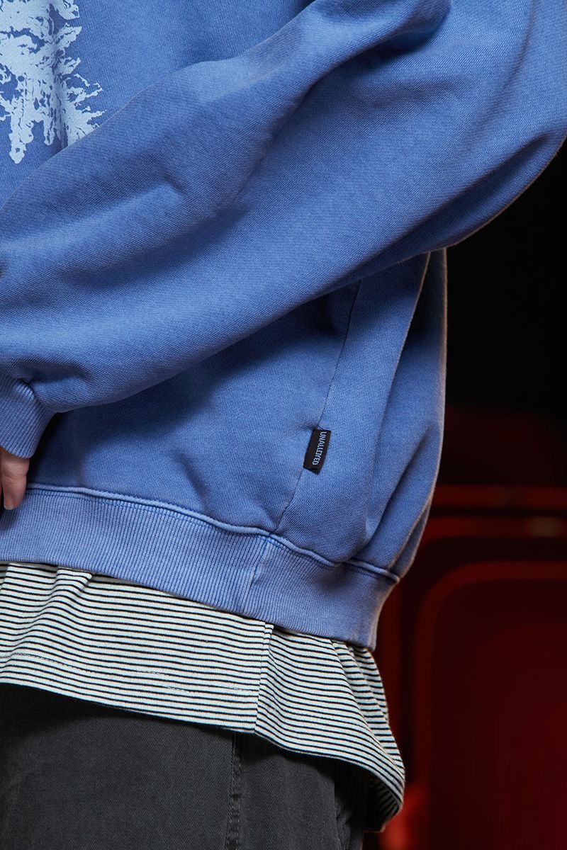 PIGMENT SNOW SWEATSHIRT / BLUE
