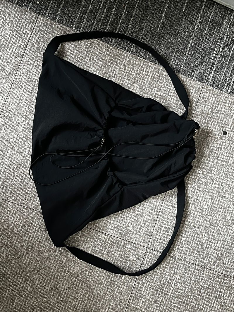 Peanut nylon spring backpack
