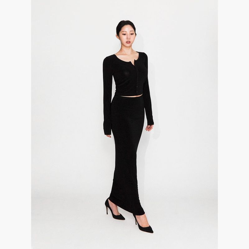 Natalie カーディガン in Black