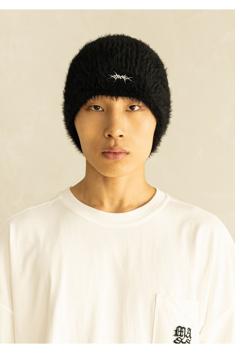 MASS THORN SHORT BEANIE MWHAC004-BK