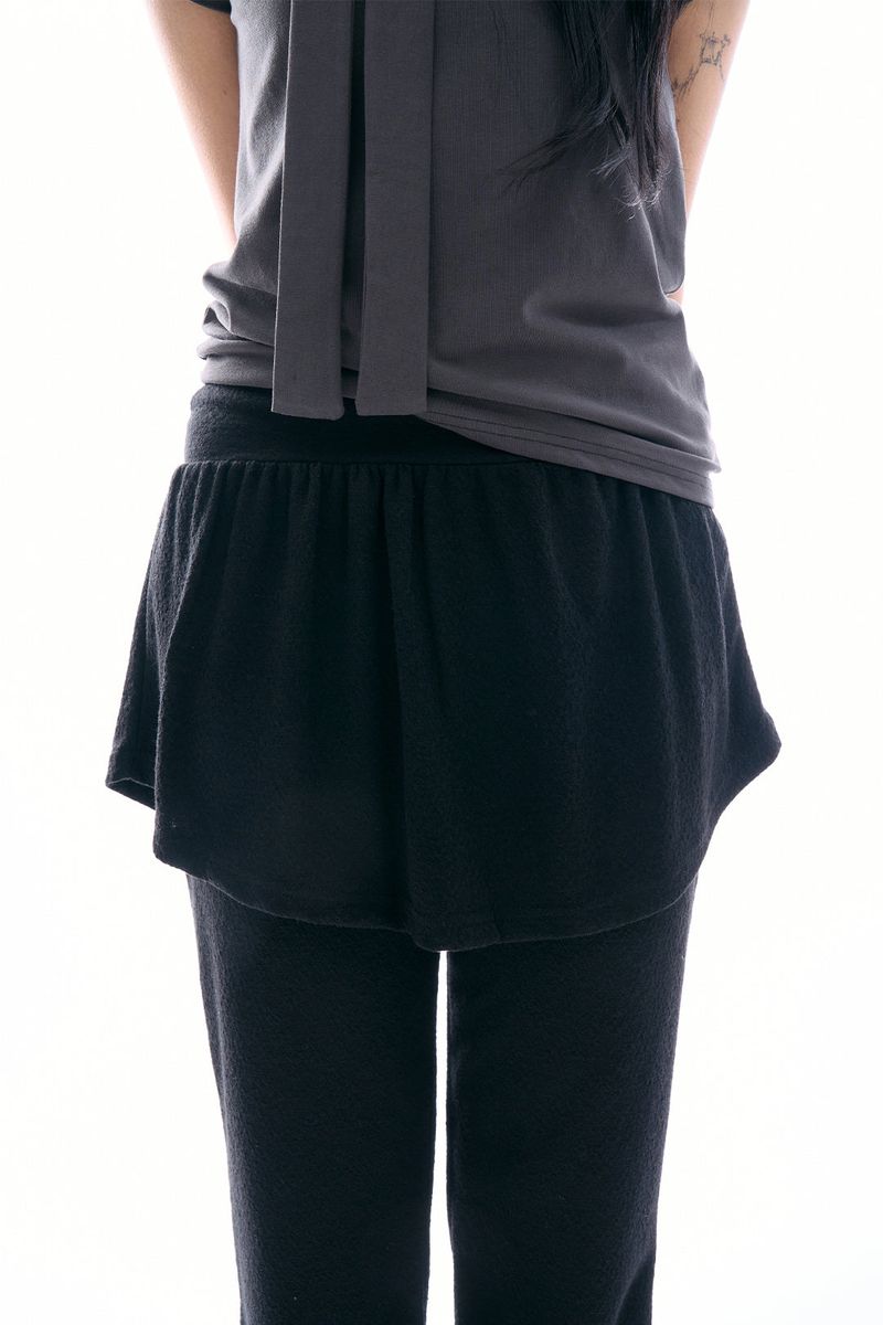 Caligo layered skirt pants