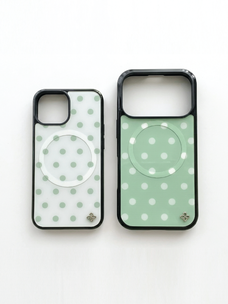 tteul（トゥル）の「[Glass] Melon Dot Case（Smartphone Accessories）」