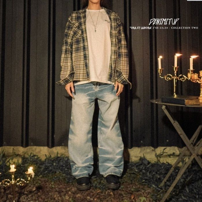 H1 Baggy - Gloomy Blue - Celana Jeans
