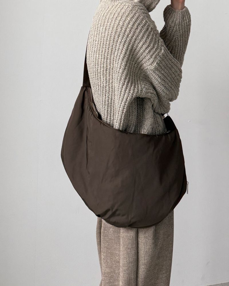 William Padding Hobo Bag