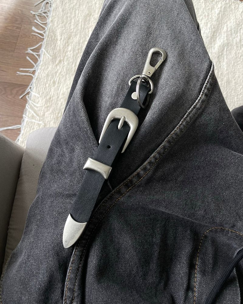 IDF（アイディーエフ）の「レザーベルトキーリング（アクセサリー）」