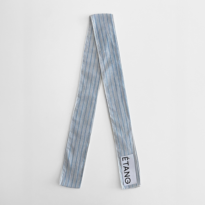 [MADE] Étang Slim Scarf | Blue