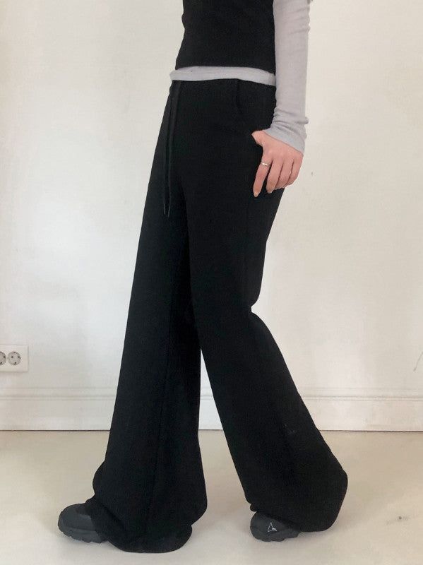 #Warm Fleece Bootcut Banding Pants (5color)