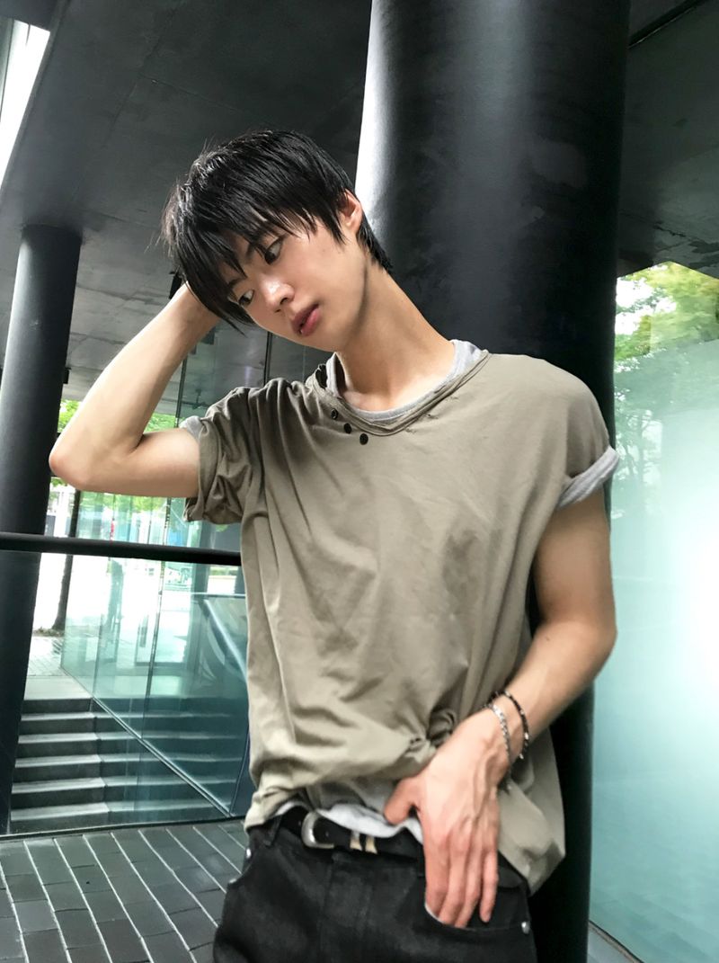 Washed Henley Tee