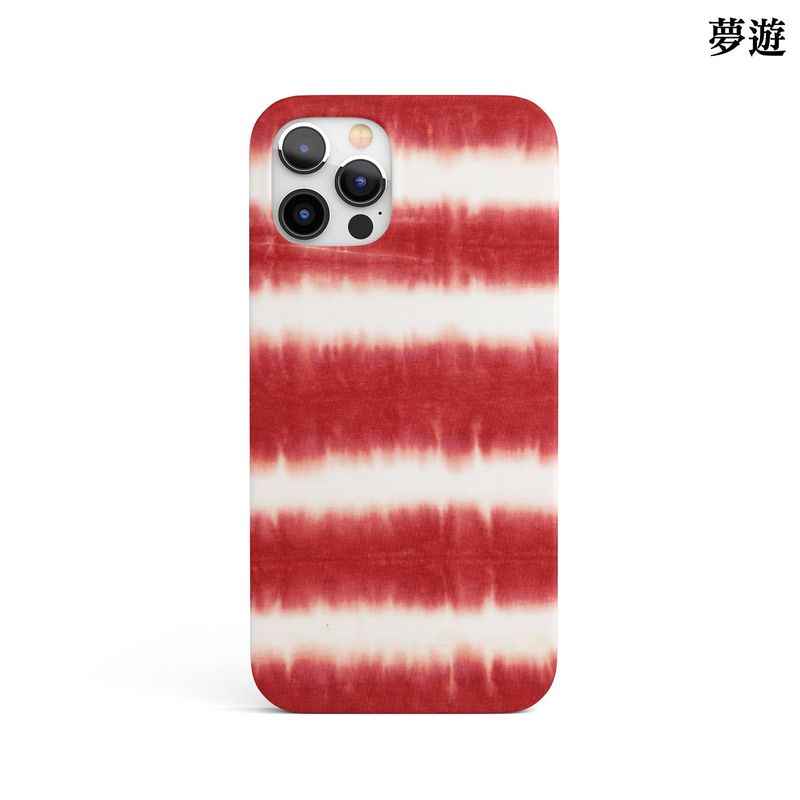 monguroom(モンユルーム)の「レッドタイダイグロッシーケース(スマホグッズ/小物)」