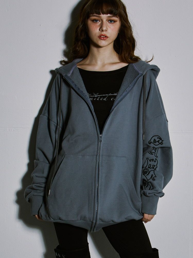GL HOOD ZIP-UP